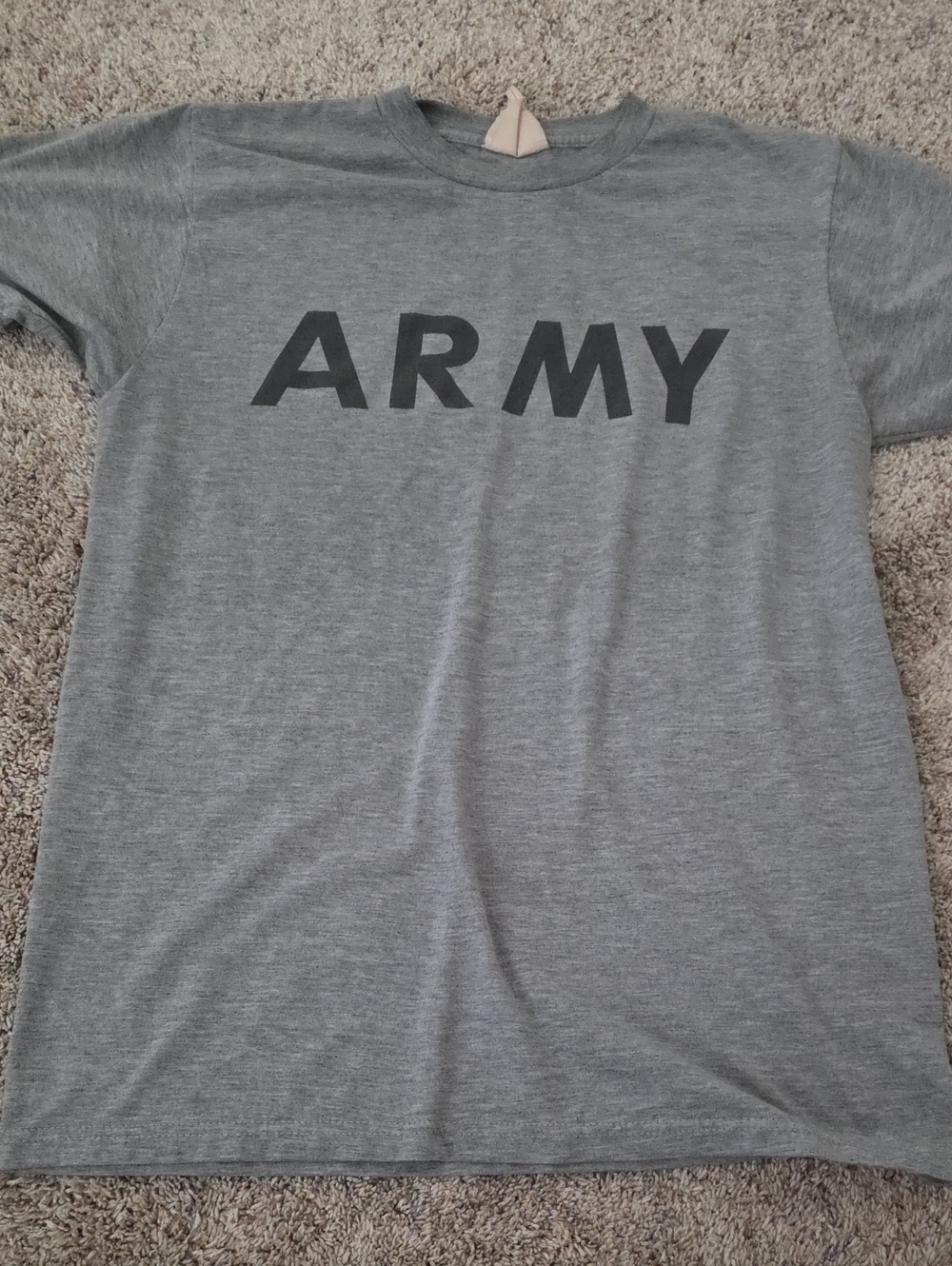 ARMY Gray Small Tee